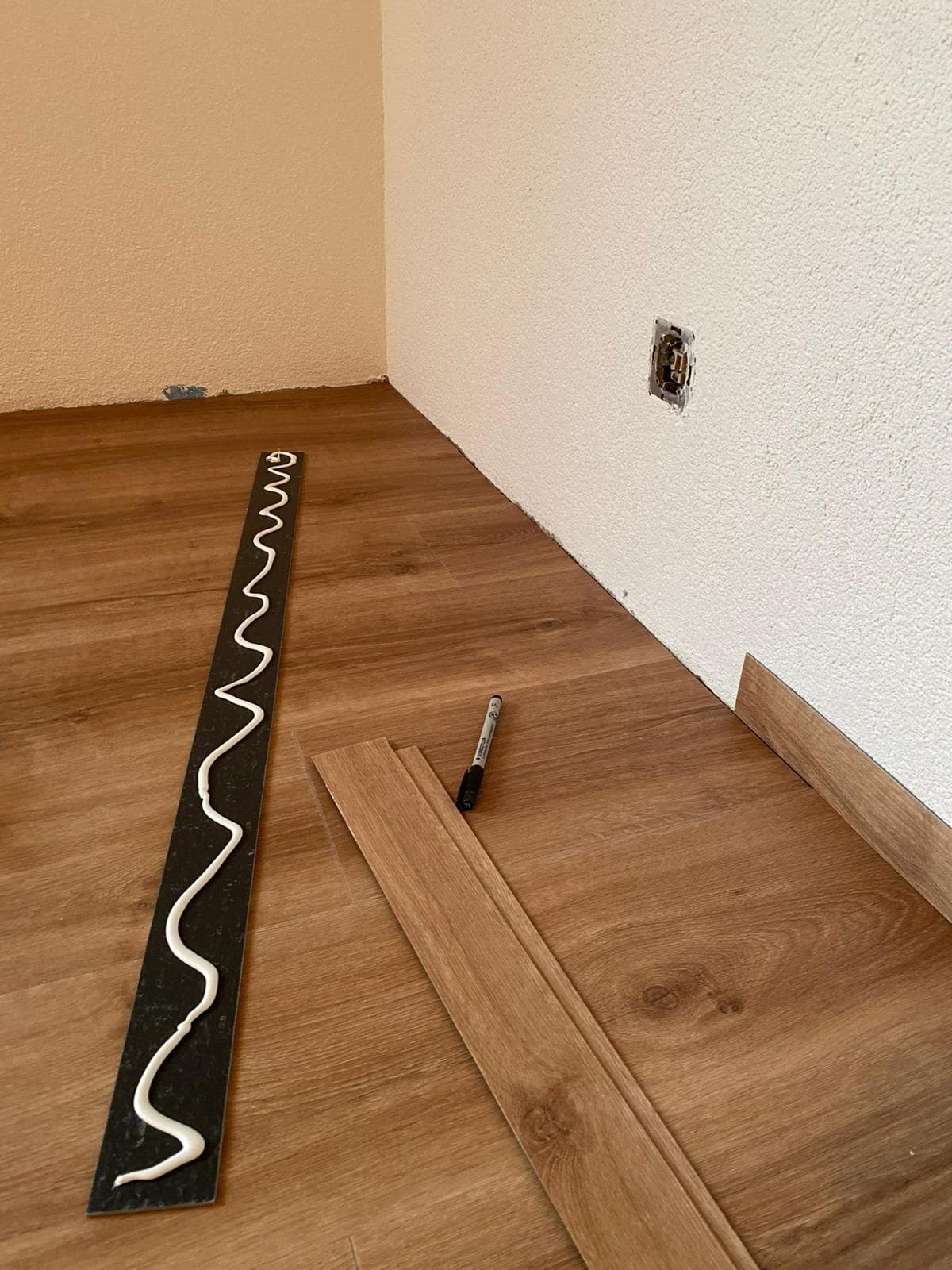 Vinyl Großfläche – Vorher 4