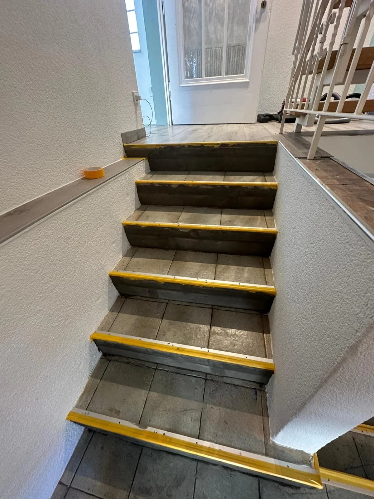 Treppensanierung Vinyl – Vorher 2