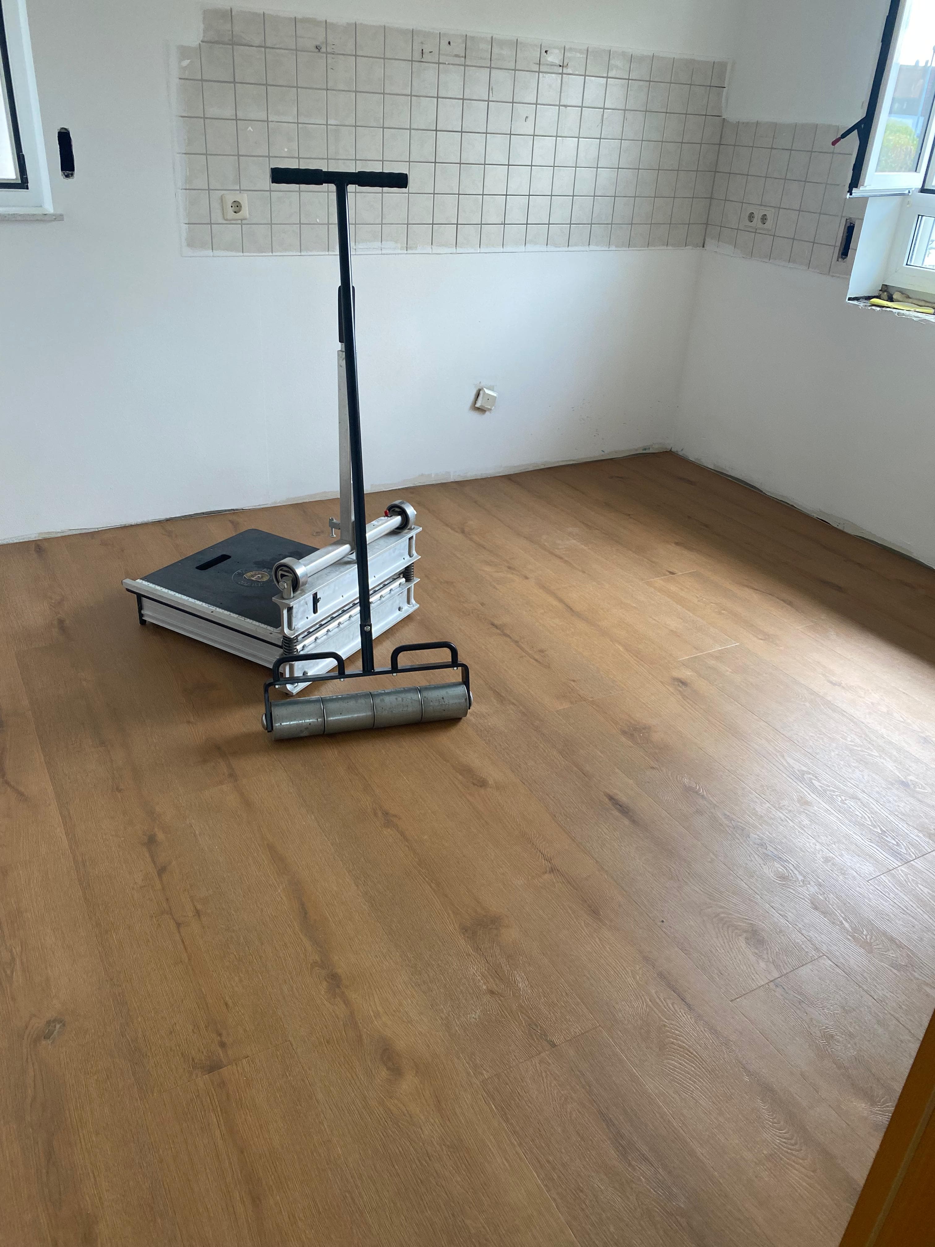 Wohnzimmer Decke – Nachher Detail