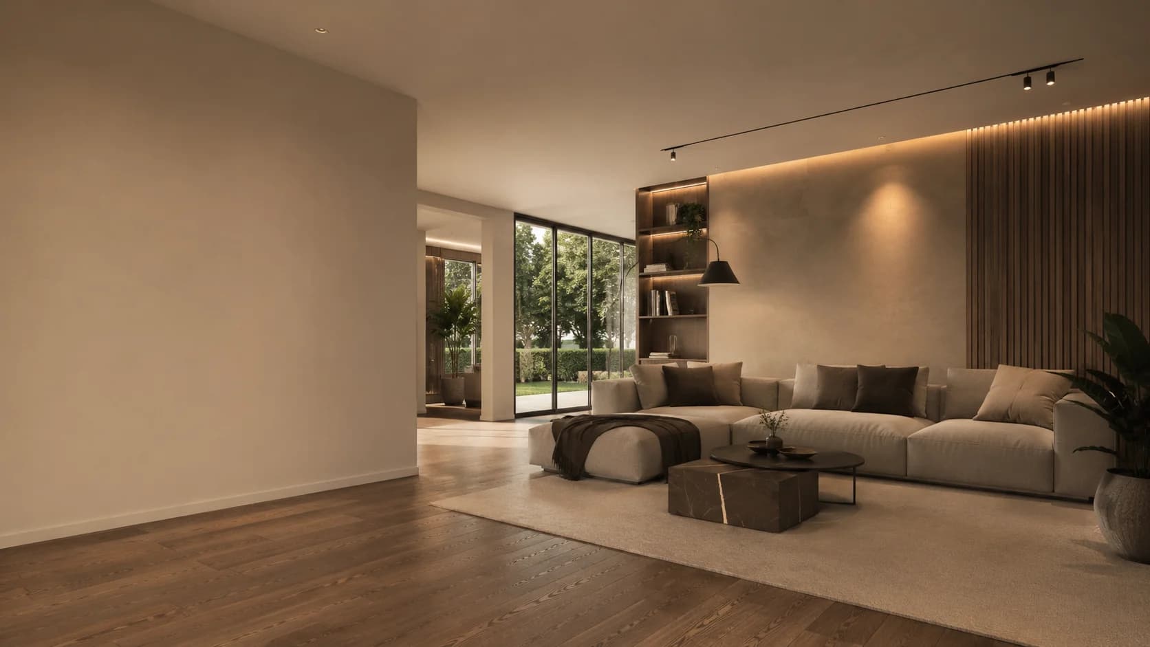 Modernes Wohnzimmer – Raumwerk Innenausbau