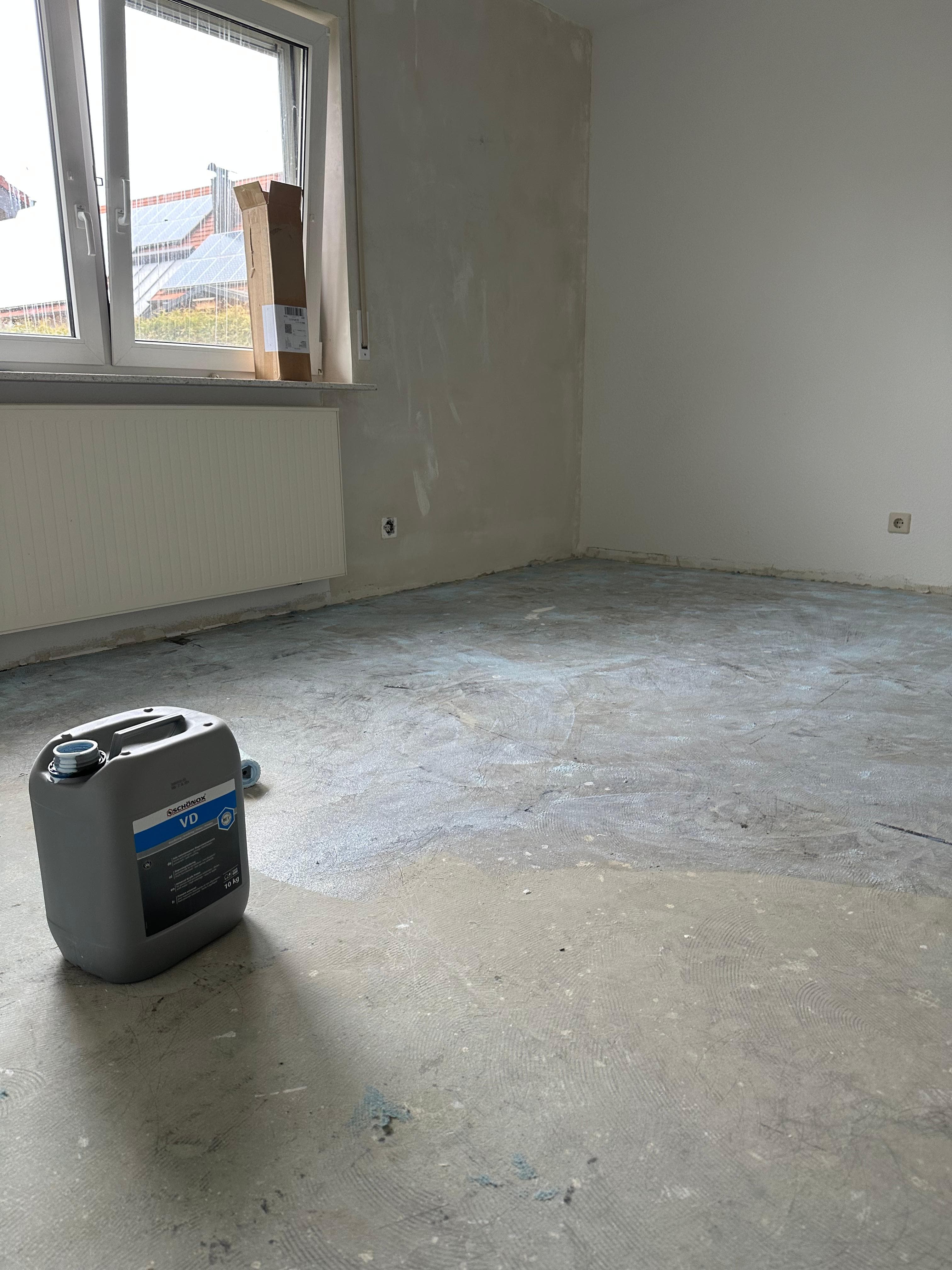 Moderne Wandgestaltung im Wohnbereich – Vorher